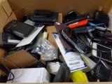 Box Full of Old Phones