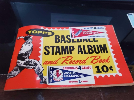 1960 Topps Baseball Stamp Album