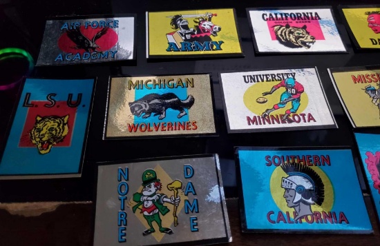 1960 Topps Metallic Stickers