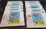 1961 Fleer Baseball Great Card Wax Wrappers