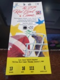 The 75th Rose Bowl Game Ticket