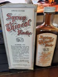 Vintage Bottle of HOFFMANN-LA ROCHE Cough Medicine