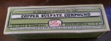 Vintage Bottle of Copper Sulfate Compound