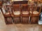 8 HARDWOOD CHAIRS