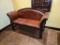 SMALL LEATHER COUCH