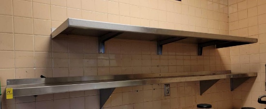 NSF STAINLESS STEEL SHELVING UNITS