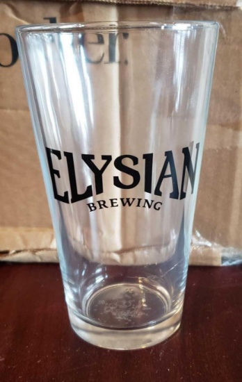 2 BOXES OF ELYSIAN BREWING GLASSSES
