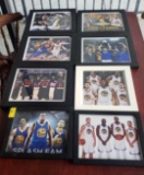 8 WARRIORS FRAMED PICTURES