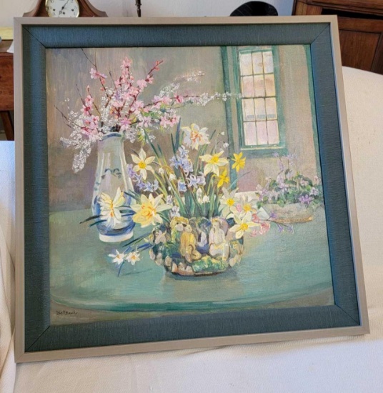 FROM AN OLD GARDEN Oil Painting