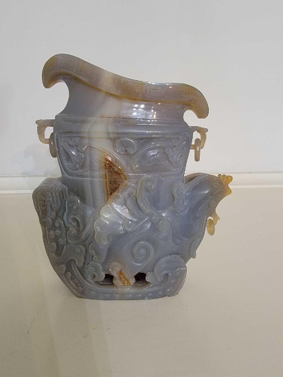 AGATE Chinese Wine Glass