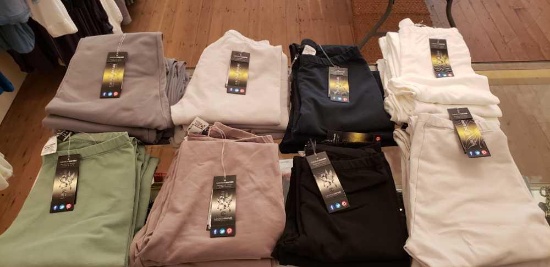 EUROPEAN CULTURE COTTON ATHLETIC PANTS