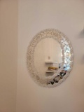 ORNATE DECORATED WALL MIRROR