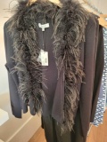 4 MILLY FEATHER CARDIGAN