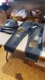 5 PAIRS OF LEVEL 99 BLUE JEANS