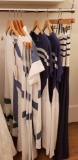 BLUE AND WHITE ISOLA MARRAS DRESSES