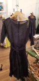 YOSHI KONDO LONG BLACK DRESSES
