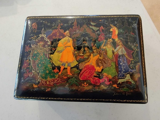RUSSIAN LACQUER BOXES