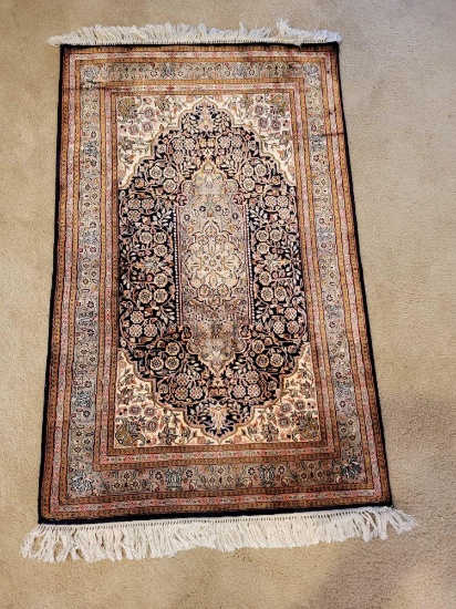 PERSIAN SILK PRAYER RUG