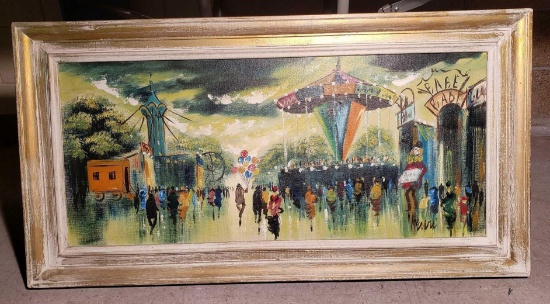 OIL on CANVAS - CARNIVAL