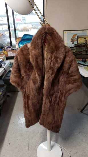 Georges Henri Stylist in Fur Coat