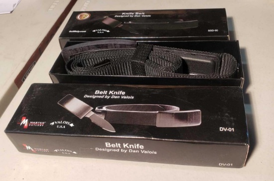 2 Dan Volois 1 Renegade Gear Belt Knives