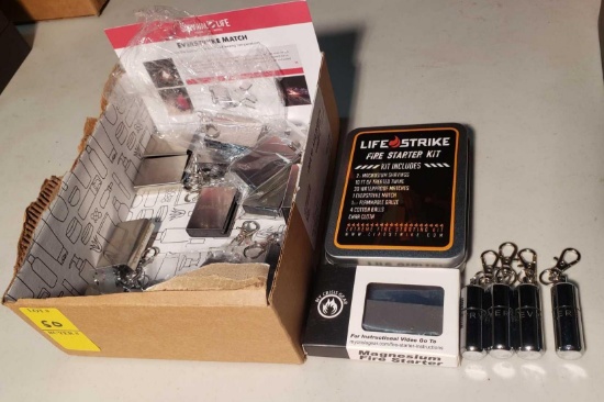 Everstryke Matches and Fire Starting Kits