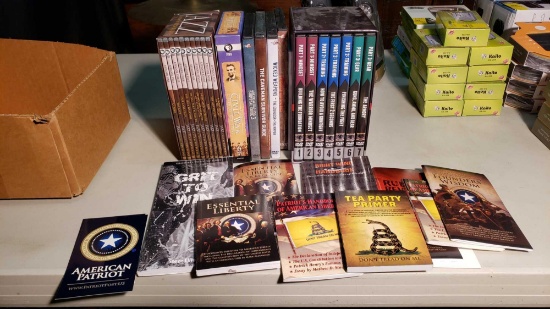 PBS DVD's, Weapon DVD's and Handbooks