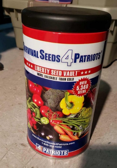 Survival Seeds from Liberty Seed Vault