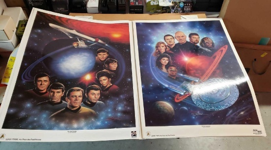 STAR TREK POSTER FROM THE FINAL FRONTIER