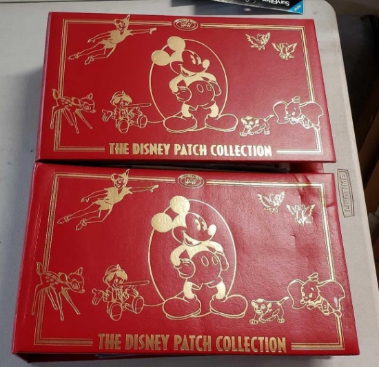 2 BINDERS FROM THE DISNEY PATCH COLLECTION