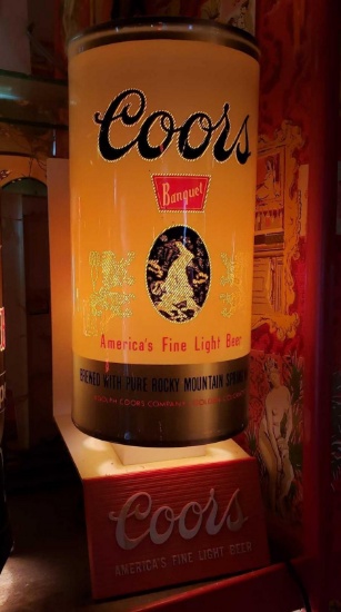 COORS LIGHT UP CAN ADVERTISING