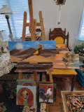 OIL PAINTINGS GALORE AND ART EASEL'S