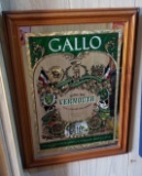GALLO VERMOUTH ADVERTISING MIRROR
