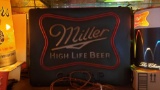 MILLER HIGH LIFE BEER SIGN