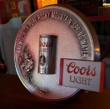 COORS WALL MOUNT ADVERTISING