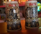 2 COORS STEIN GLASSES