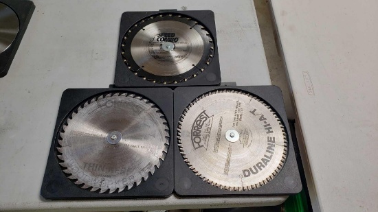 3 10" TABLE SAW BLADES
