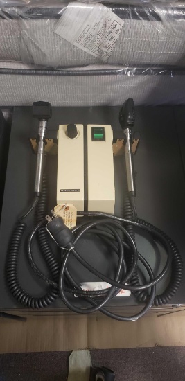 WELCH ALLYN 74710 WALL 3.5V OTO/OPH W/ HEADS