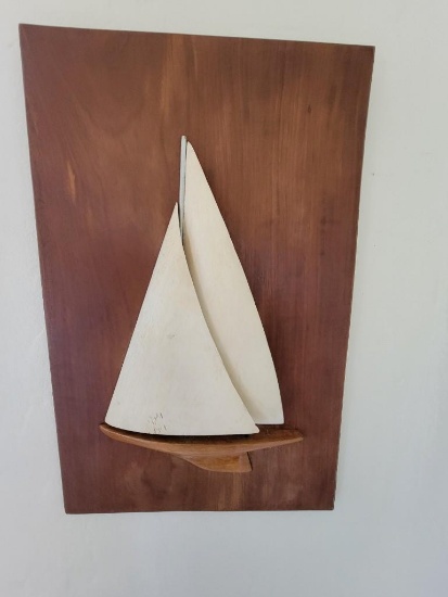 SMALL SHIP CARVING