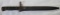 WEYERSBURG KIRSCHBAUM & CO BAYONET WITH SCABBARD