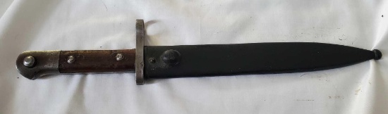 TURKISH ASKARI FABRIKA ASFA BAYONET WITH SCABBARD