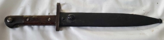 TURKISH ASKARI FABRIKA ASFA BAYONET WITH SCABBARD