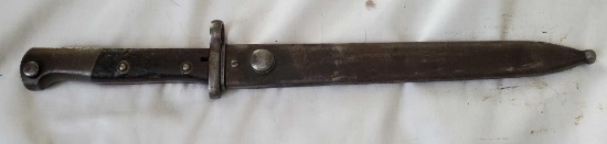 CHILEAN CE WG BAYONET WITH SCABBARD