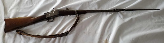 REMINGTON ROLLING BLOCK RIFLE WITH BAYONET
