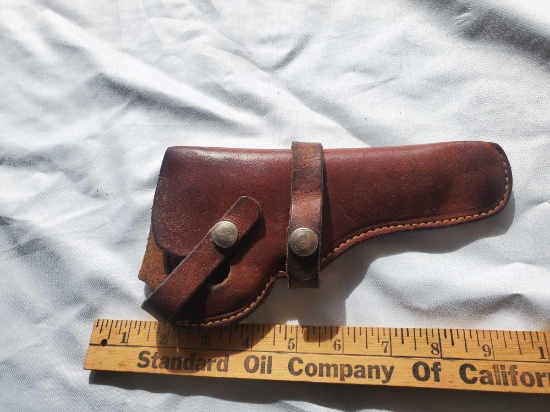 VINTAGE LEATHER HUNTER 1100F 31 REVOLVER HOLSTER