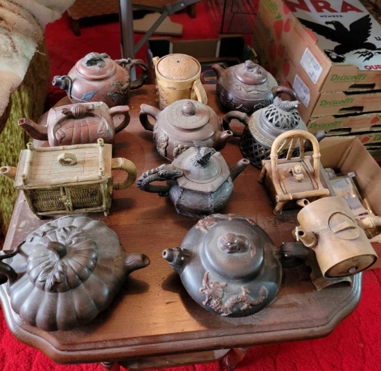 12 ASIAN TEA DISPENSERS