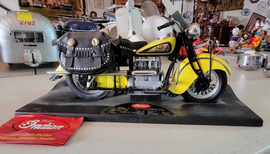 TOOTSIE TOYS INDIAN MOTORCYCLE
