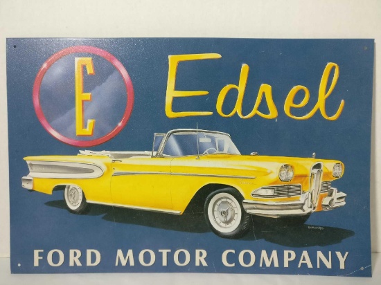 17 METAL SIGNAGE - CARS