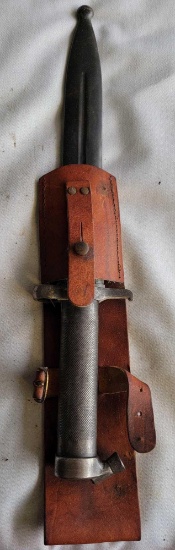 SWEDISH MAUSER M1896 BAYONET AND SCABBARD