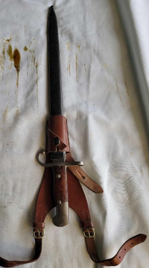 WEYERSBURG KIRSCHBAUM & CO BAYONET AND SCABBARD